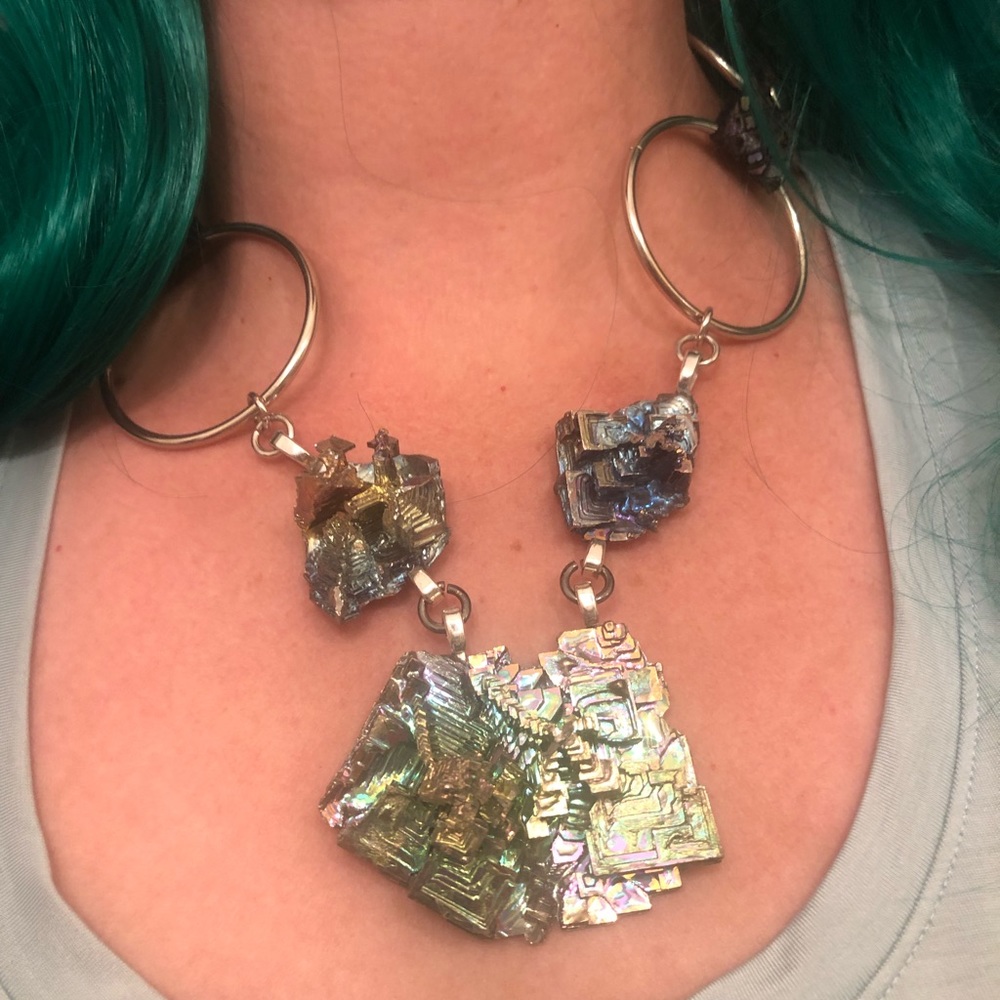 Bismuth necklace - Picture 1 of 14